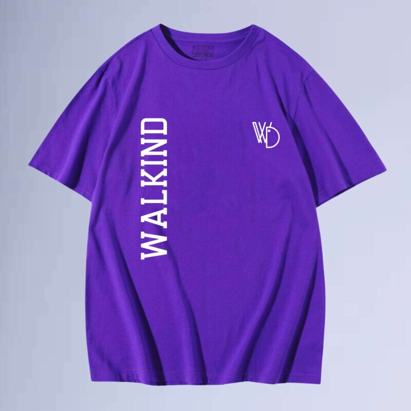 Roxo — Camiseta Walkind Name Logobox