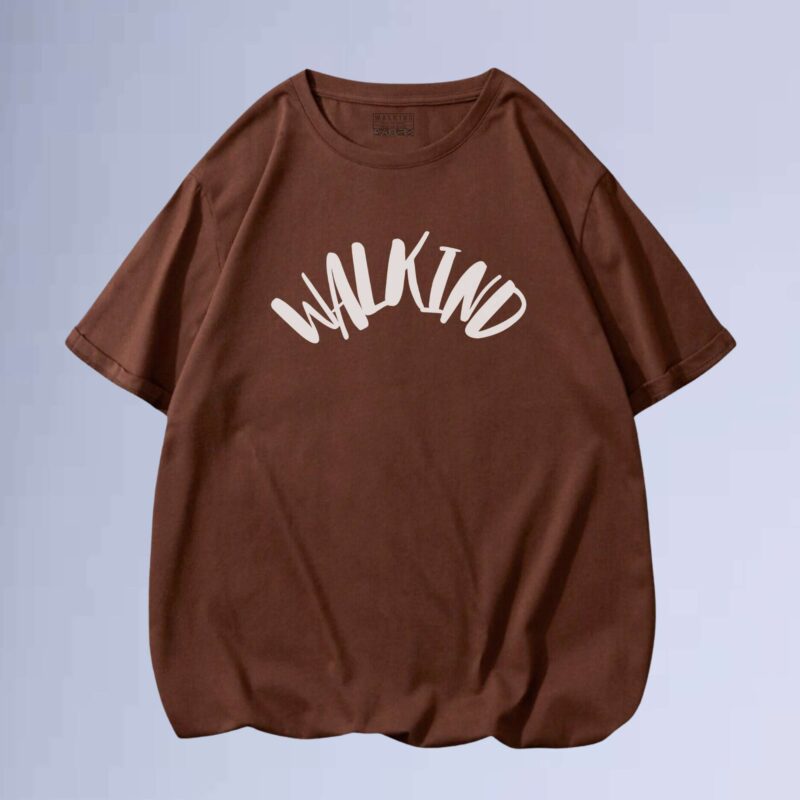 Marrom — Camiseta Walkind Pissed