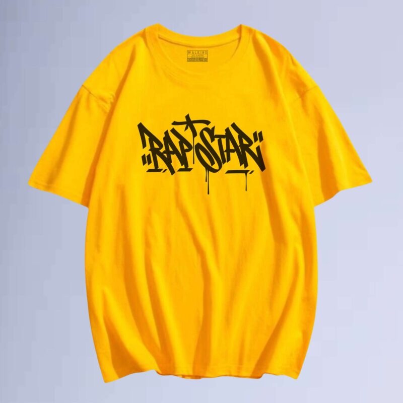 Amarelo — camiseta walkind rap star