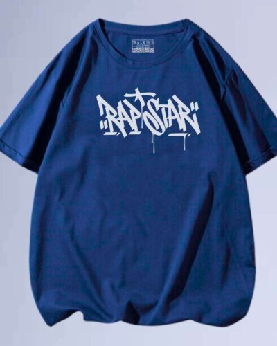 camiseta walkind rap star