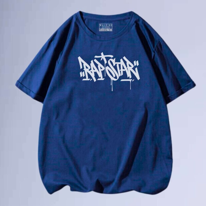 camiseta walkind rap star