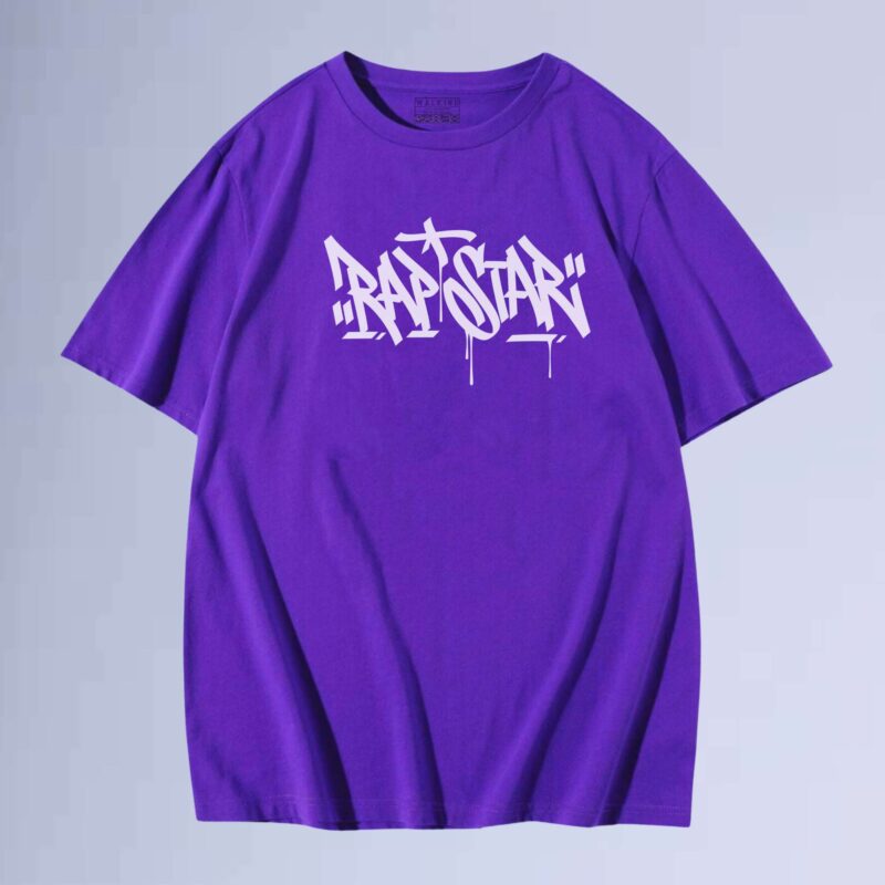 Roxo — camiseta walkind rap star
