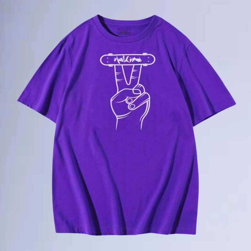Roxo — camiseta walkind save skate
