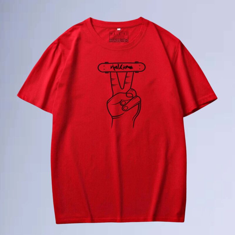 Vermelho — camiseta walkind save skate