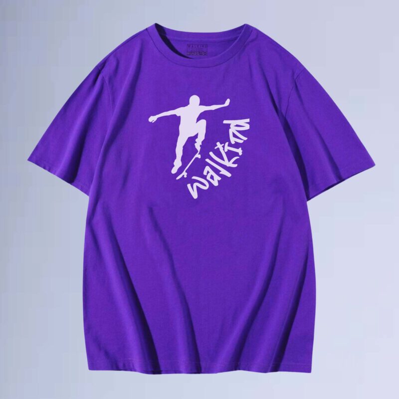 Roxo — camiseta walkind skateboard
