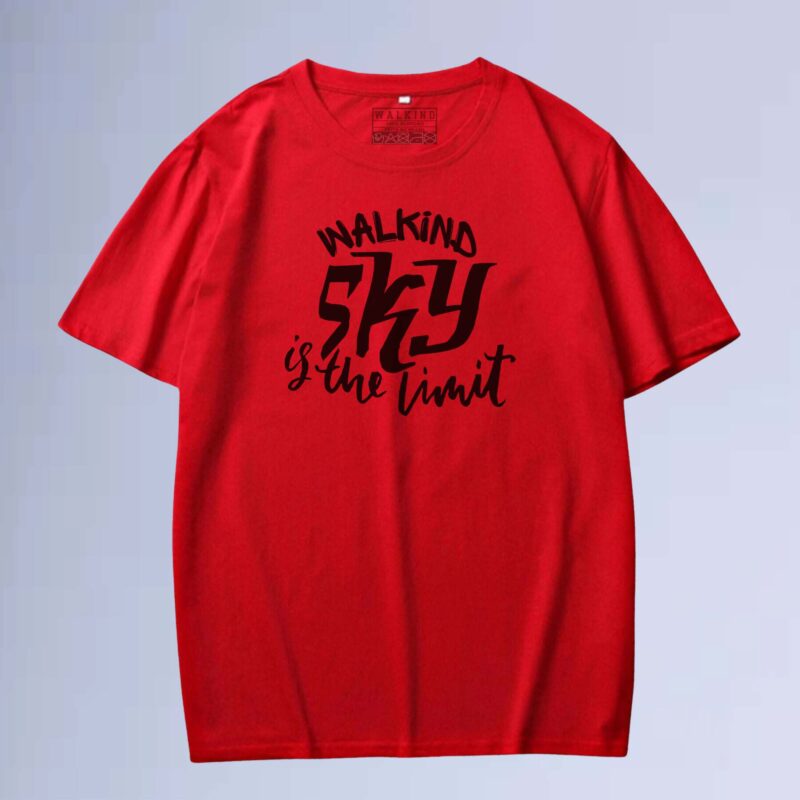 Vermelho — camiseta walkind sky