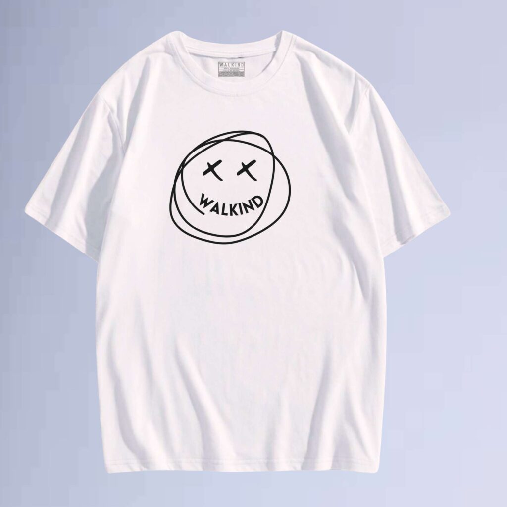 Camiseta Walkind Smile - Branco, P
