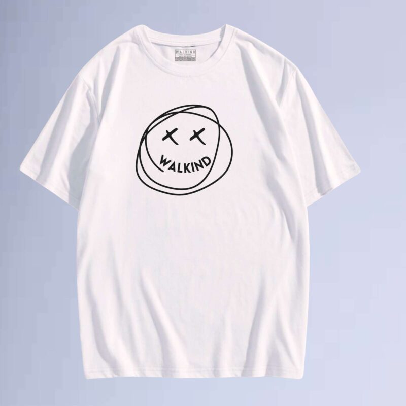 Branco — Camiseta Walkind Smile