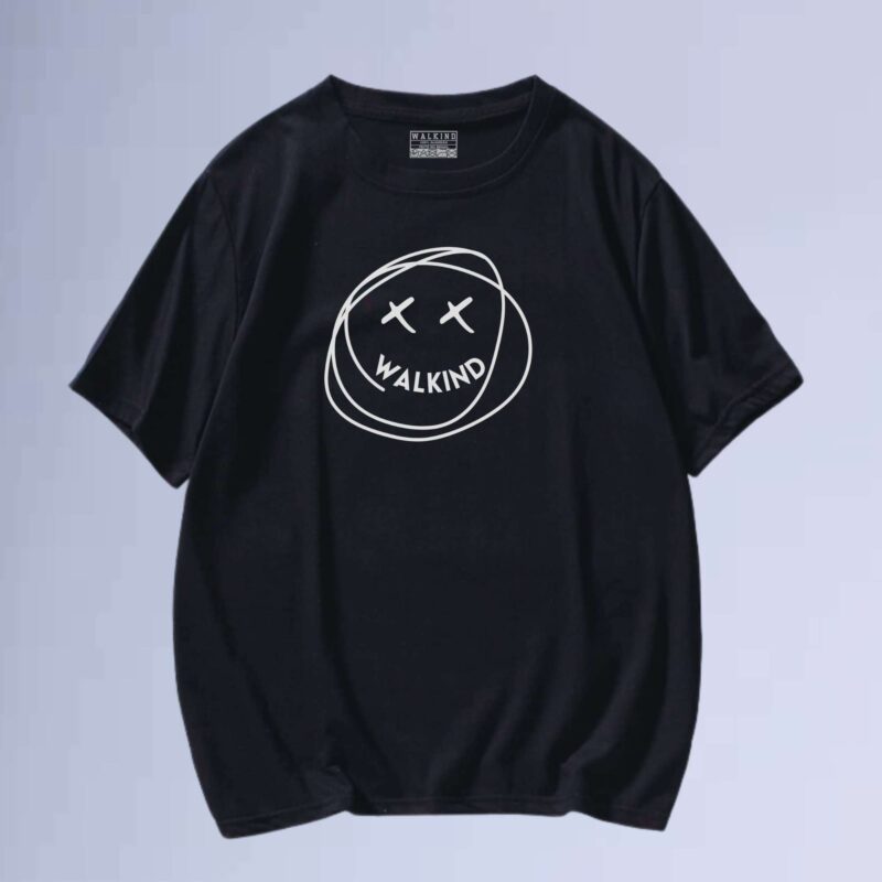Preto — Camiseta Walkind Smile