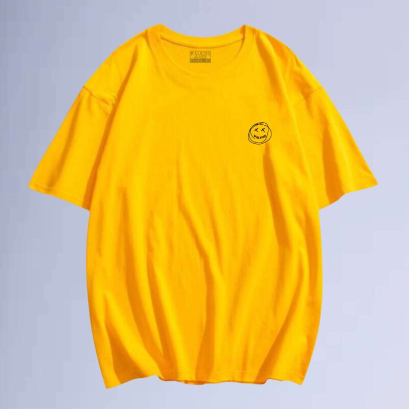 Amarelo — Camiseta Walkind Smile small