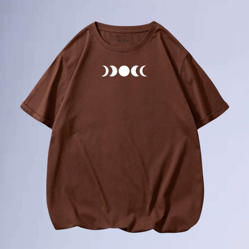 Marrom — camiseta walkind lua de fases