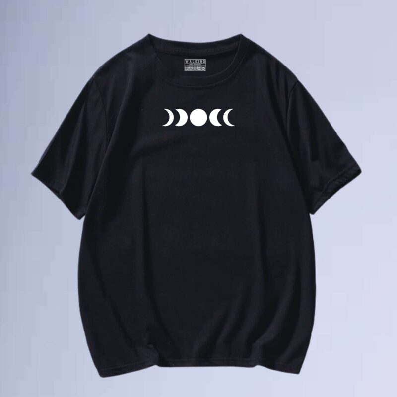Preto — camiseta walkind lua de fases