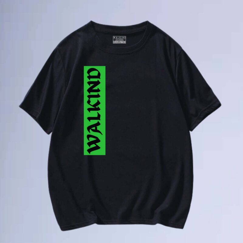 Preto — camiseta walkind street green