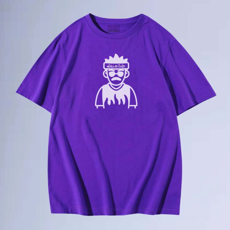 Roxo — camiseta walkind swag