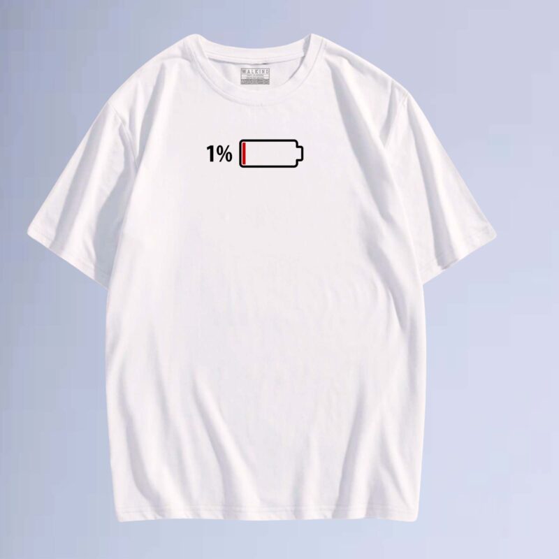 Branco — camiseta walkind unloaded