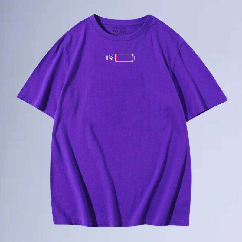 Roxo — camiseta walkind unloaded
