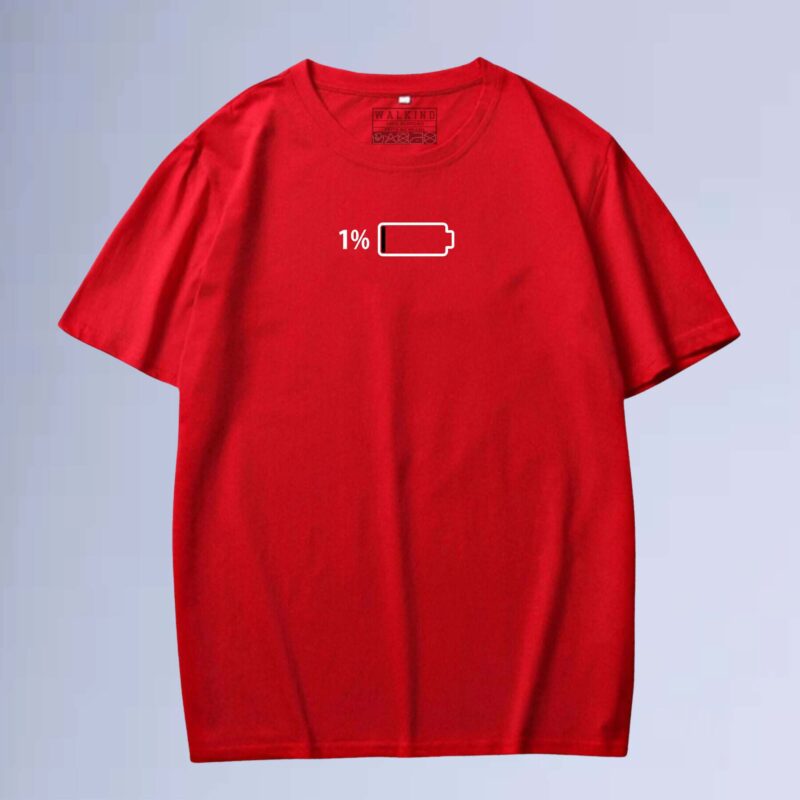 Vermelho — camiseta walkind unloaded