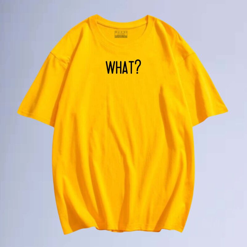 Amarelo — camiseta walkind what