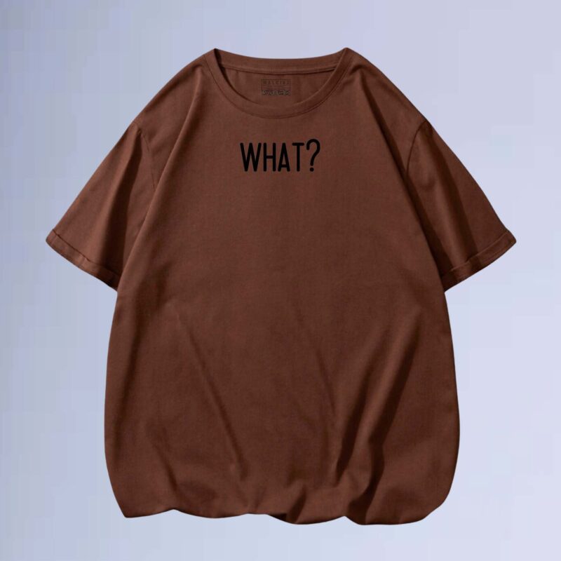 Marrom — camiseta walkind what