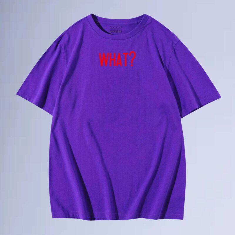 Roxo — camiseta walkind what