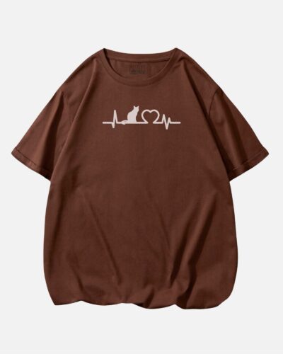 Camiseta love cat