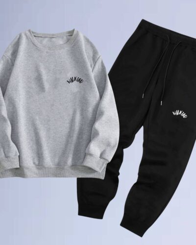 conjunto de moletom gola careca pissed small