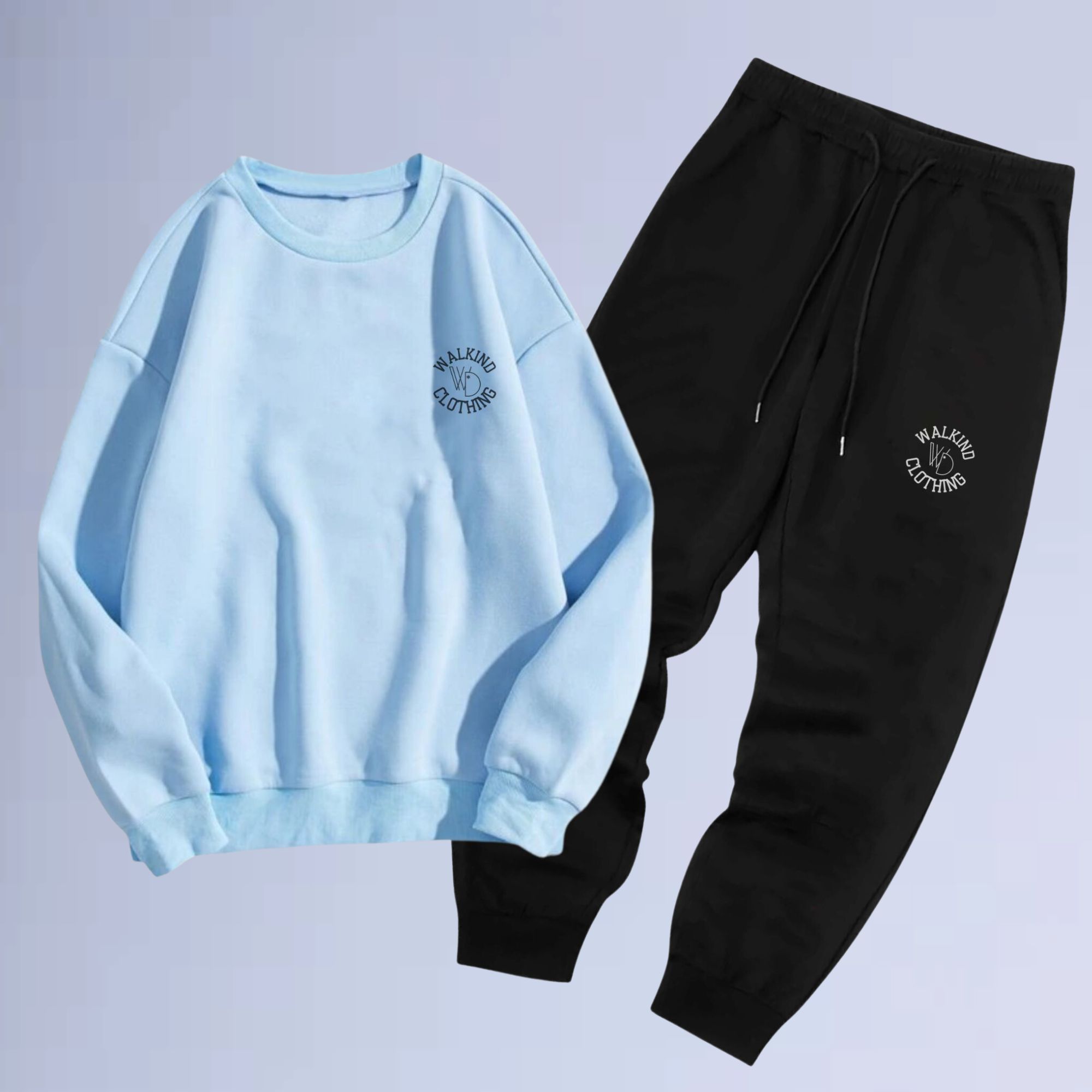 conjunto de moletom gola careca walkind clothing small | WALKIND