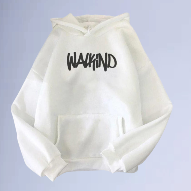 Moletom canguru walkind pixado