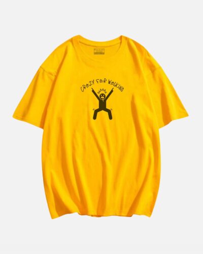 camiseta crazy walkind