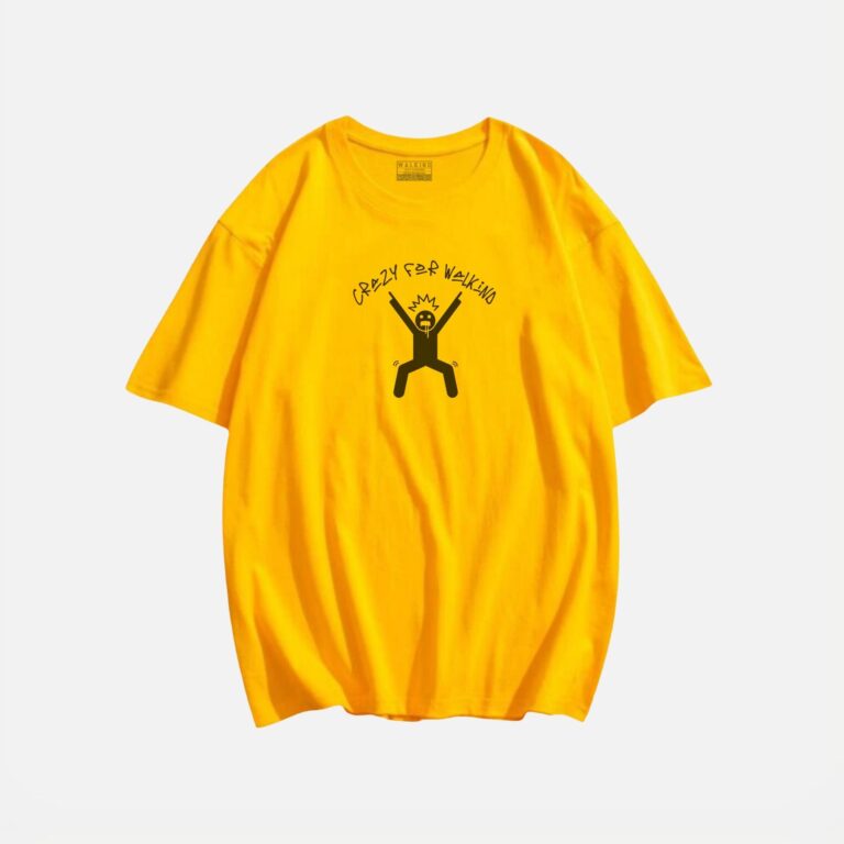 camiseta crazy walkind
