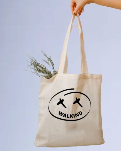 Ecobag walkind smile allehujah
