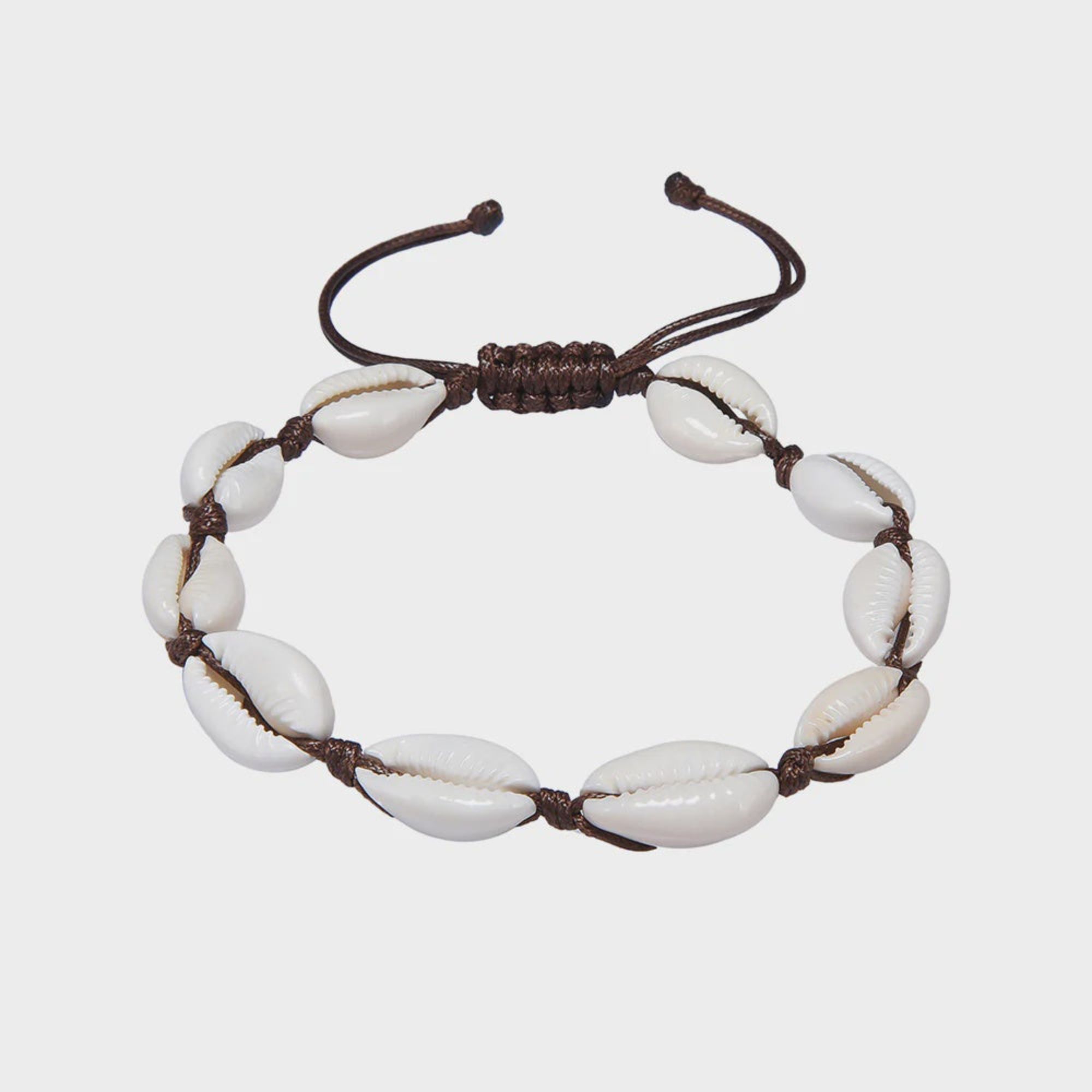 Pulseira Praiana com Búzios Naturais
