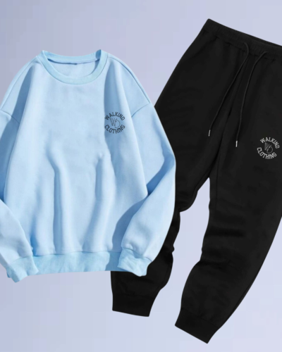 conjunto de moletom gola careca walkind clothing small