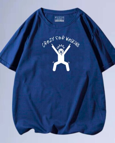 camiseta crazy walkind