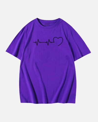 camiseta walkind heart beats