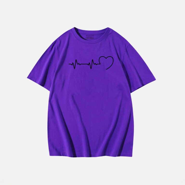 camiseta walkind heart beats