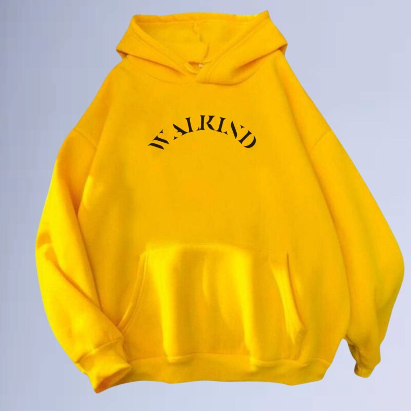 Amarelo — Moletom canguru walkind adventime