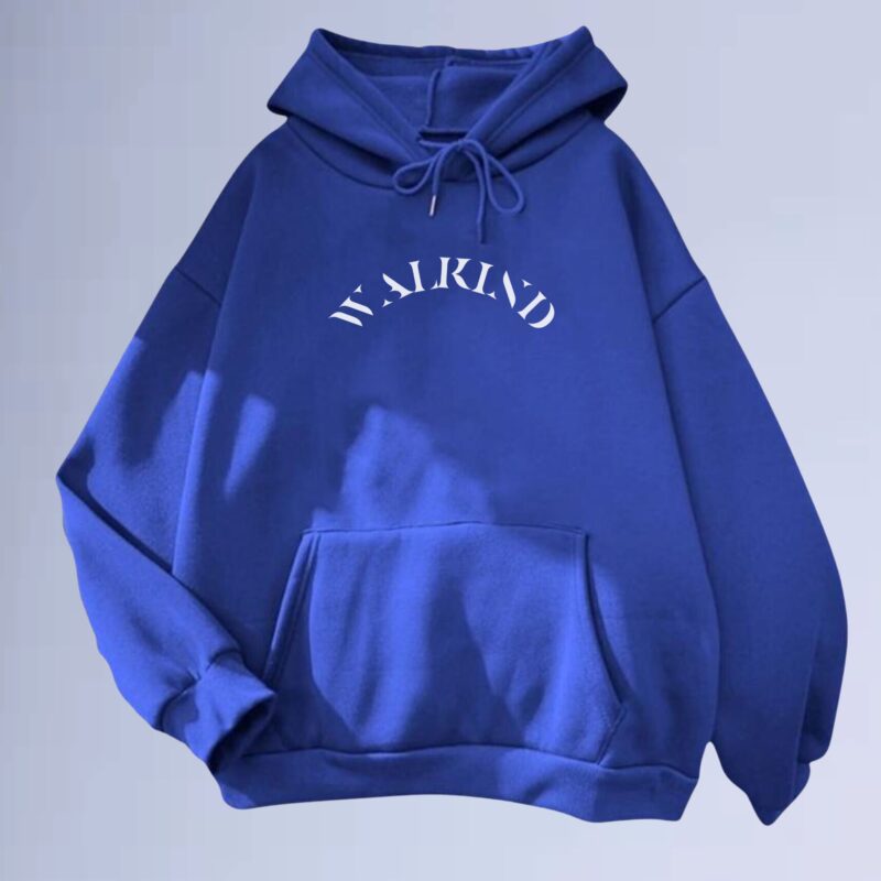 Azul Royal — Moletom canguru walkind adventime