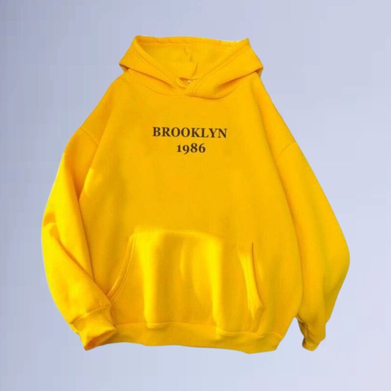 Amarelo — Moletom canguru walkind Brooklyn