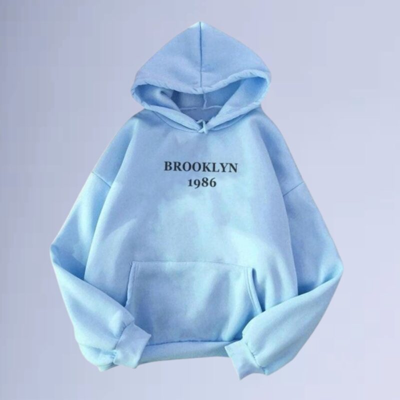Azul bb — Moletom canguru walkind Brooklyn