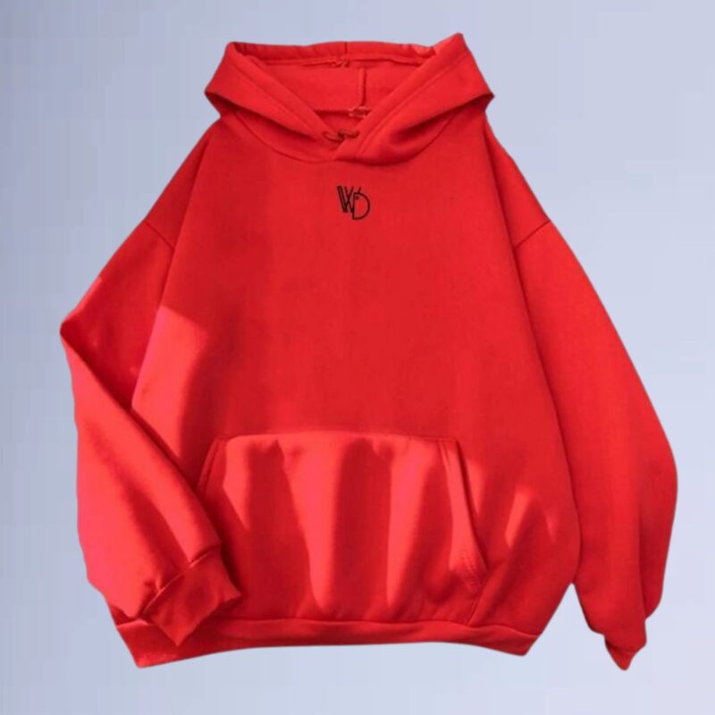 Vermelho — Moletom canguru walkind center