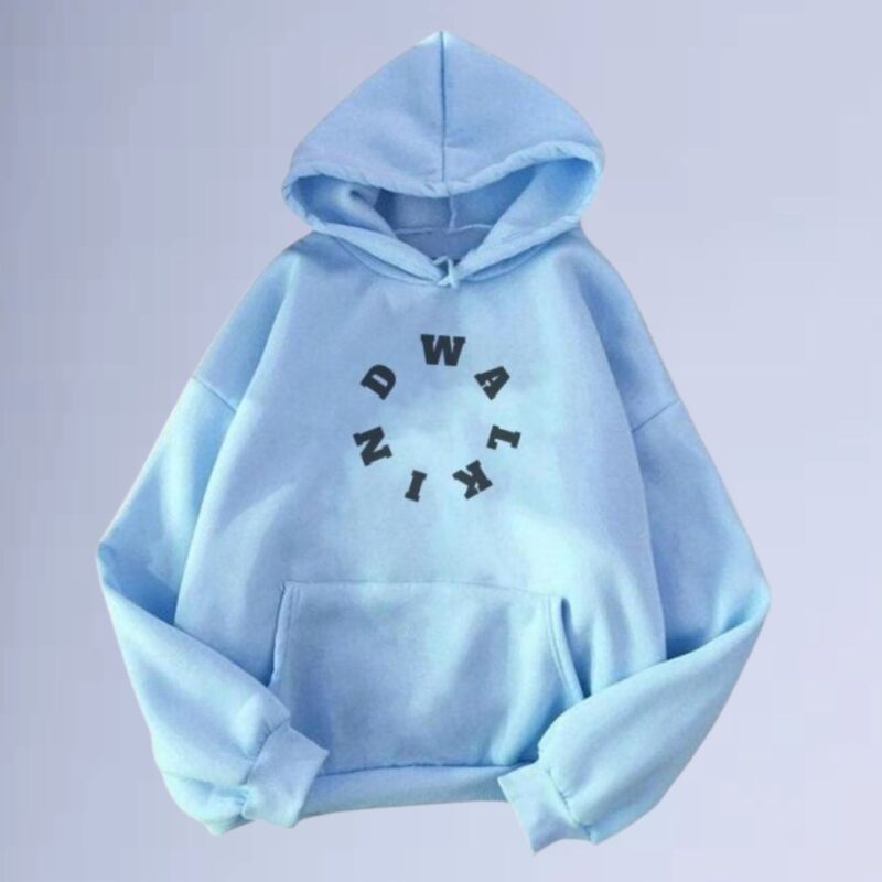 Azul bb — Moletom canguru walkind circle