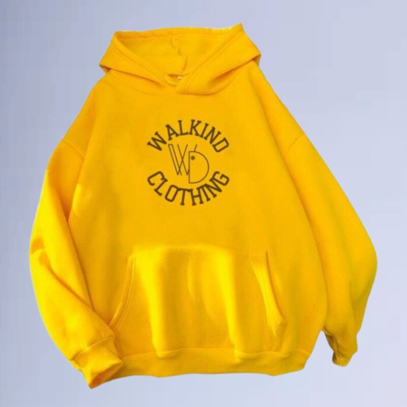 Amarelo — Moletom canguru walkind clothing