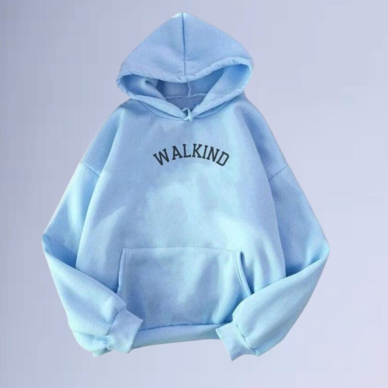 Azul bb — Moletom canguru walkind curved
