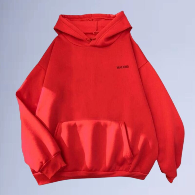 Vermelho — Moletom canguru walkind indonesia small