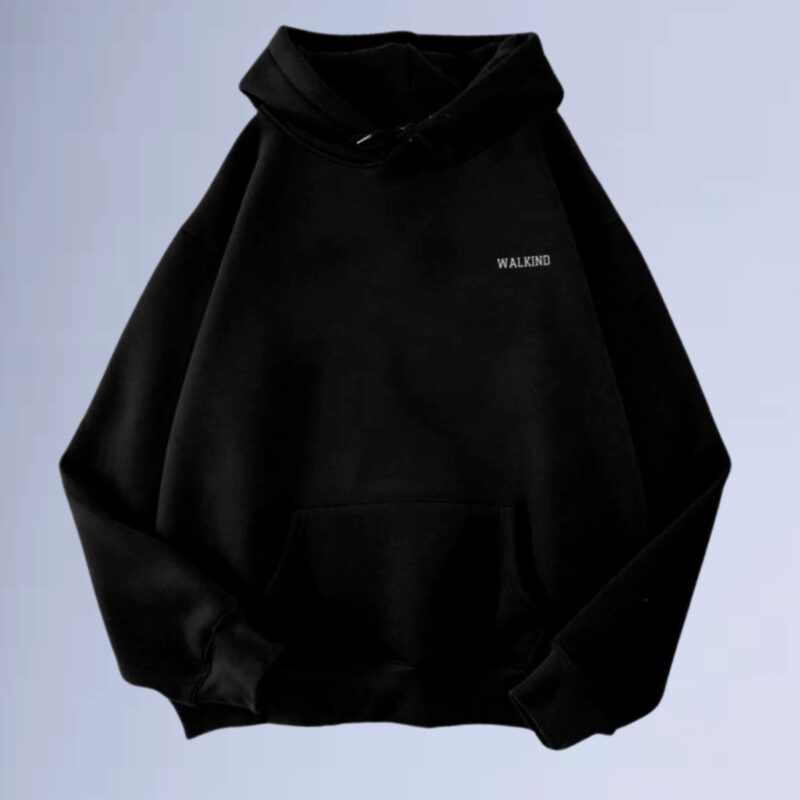 Preto — Moletom canguru walkind indonesia small