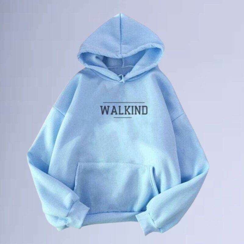 Azul bb — Moletom canguru walkind list