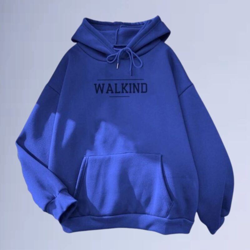 Azul Royal — Moletom canguru walkind list