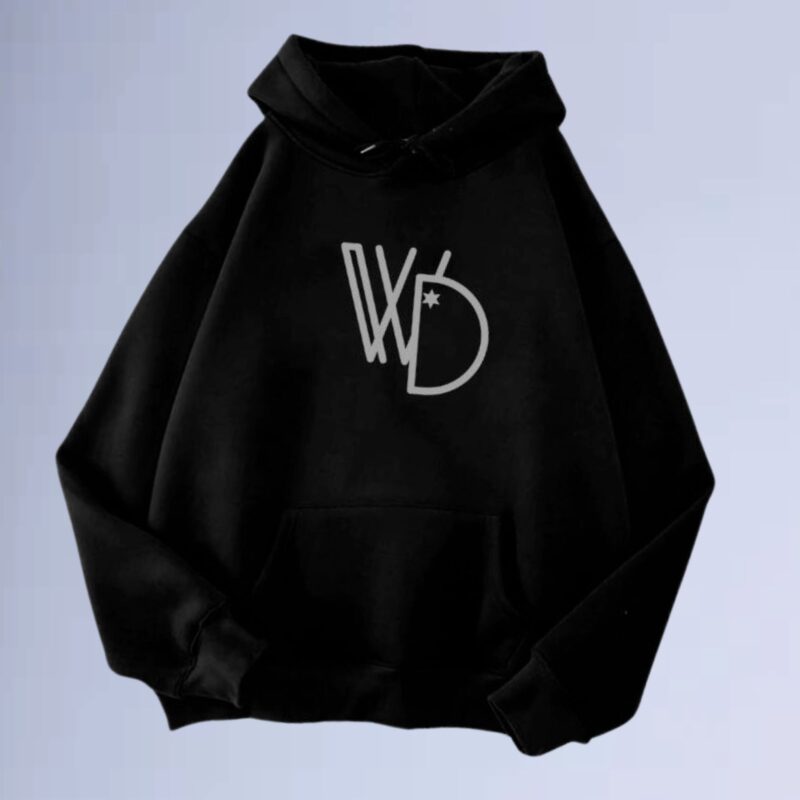 Preto — Moletom canguru walkind logobox