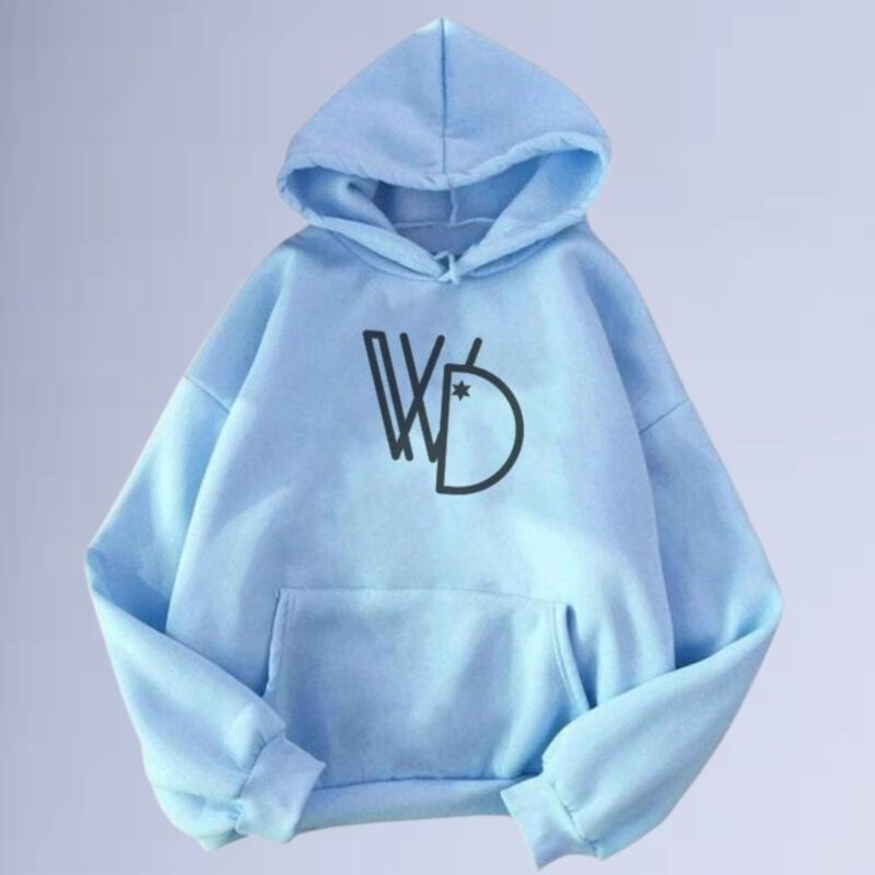 Azul bb — Moletom canguru walkind logobox